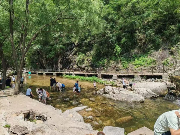 养子沟自然景色实拍