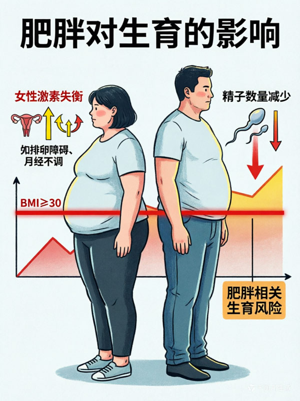 肥胖：生育路上的“隐形绊脚石”